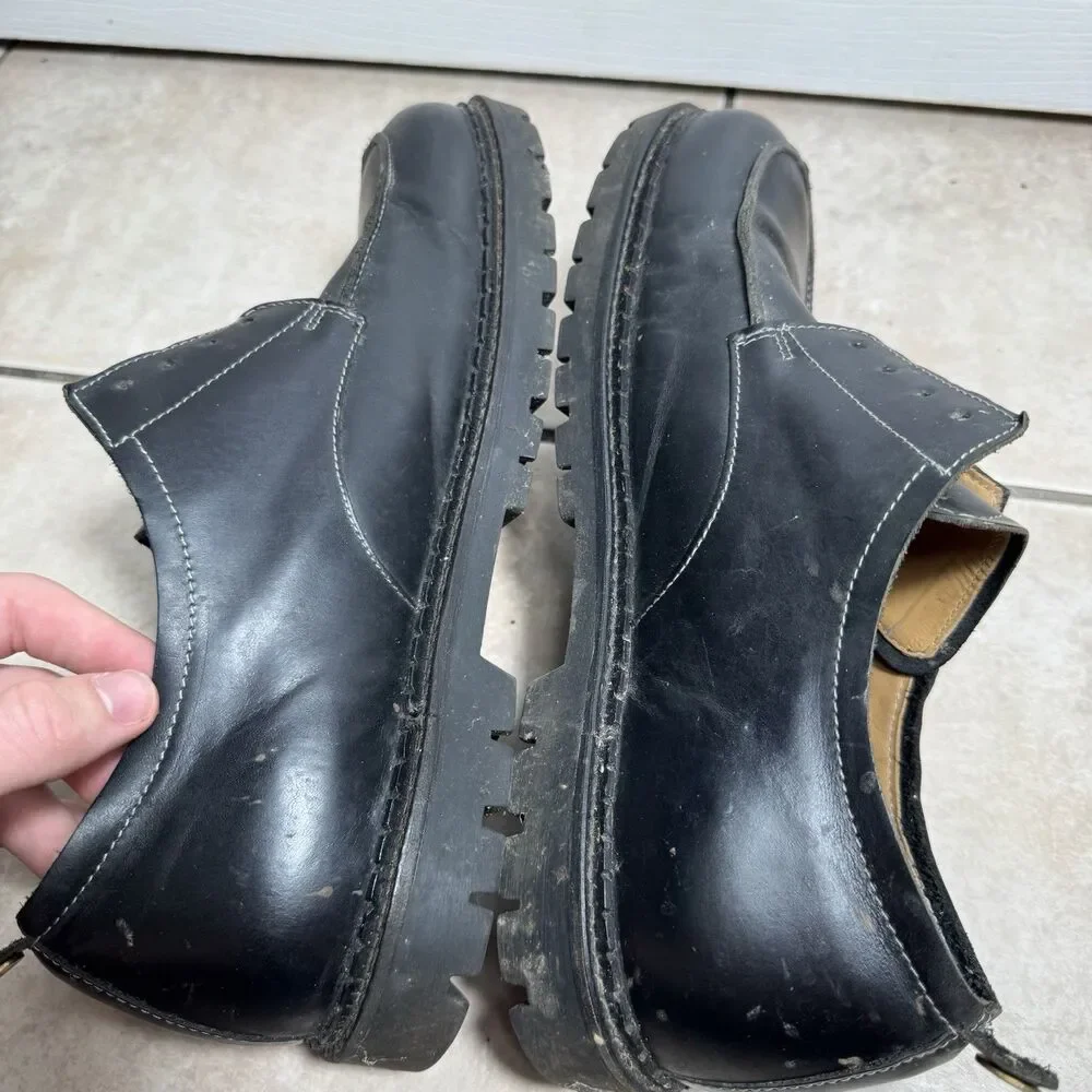 Birkenstock Timmins Men's Black Leather Size 11 Euro 44 Casual Germany